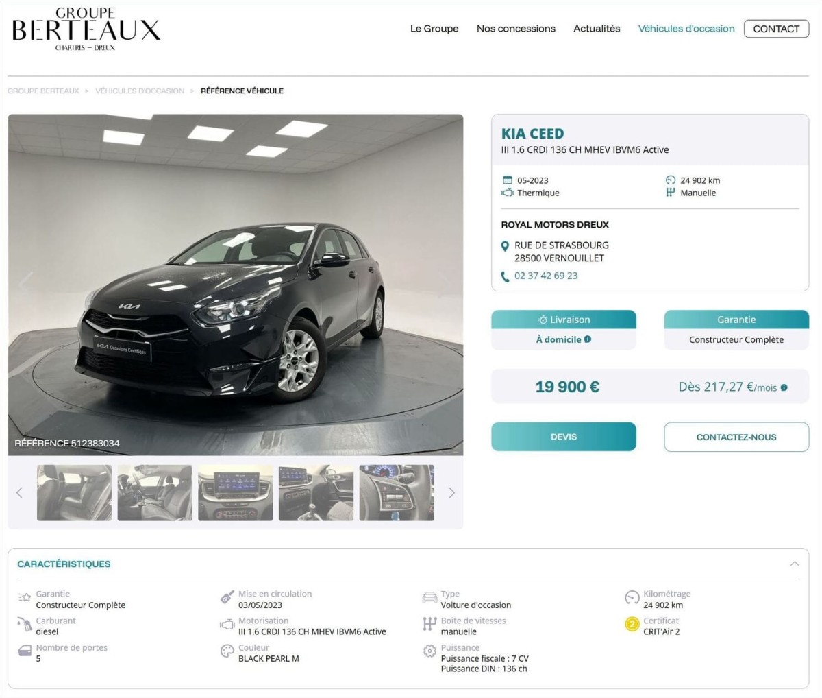 Une API externe pour récupérer un flux XML de véhicules