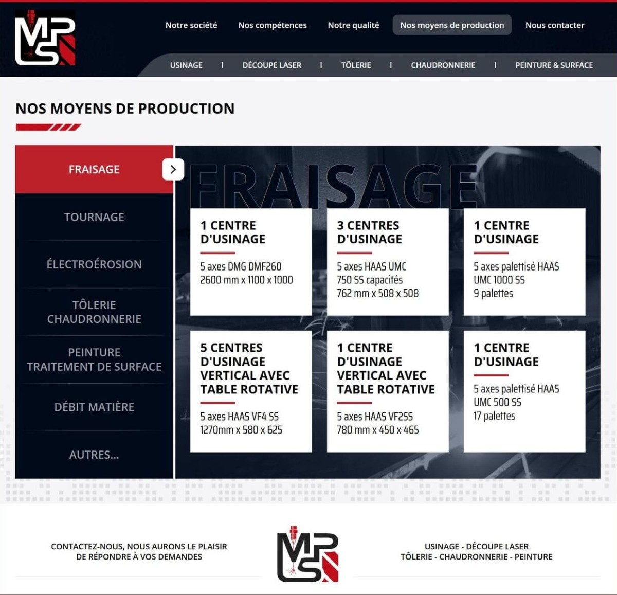 Création site MPLS indstrie à Dreux