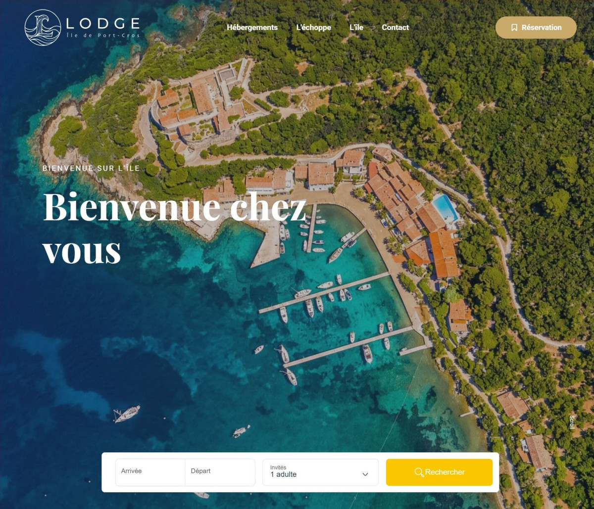 Création site internet chambres d'hôtes Lodgify