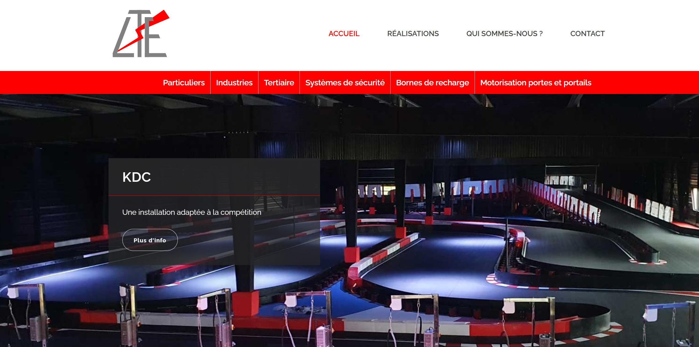 Création d’un site internet pour un artisan électricien à Chartres