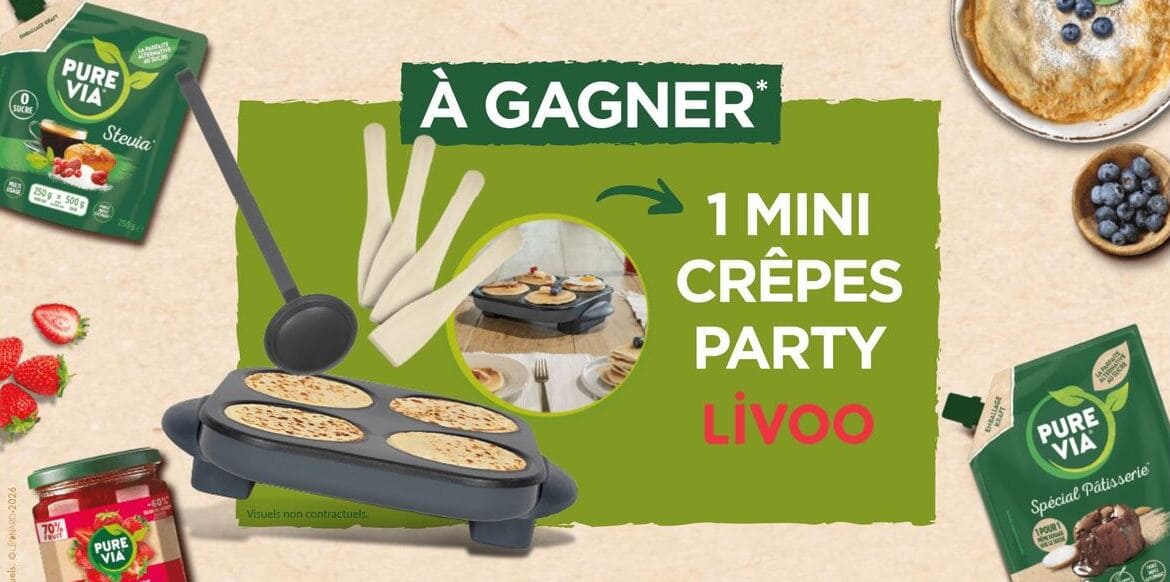 Création du site événementiel Pure Via pour une opération marketing promotionnelle