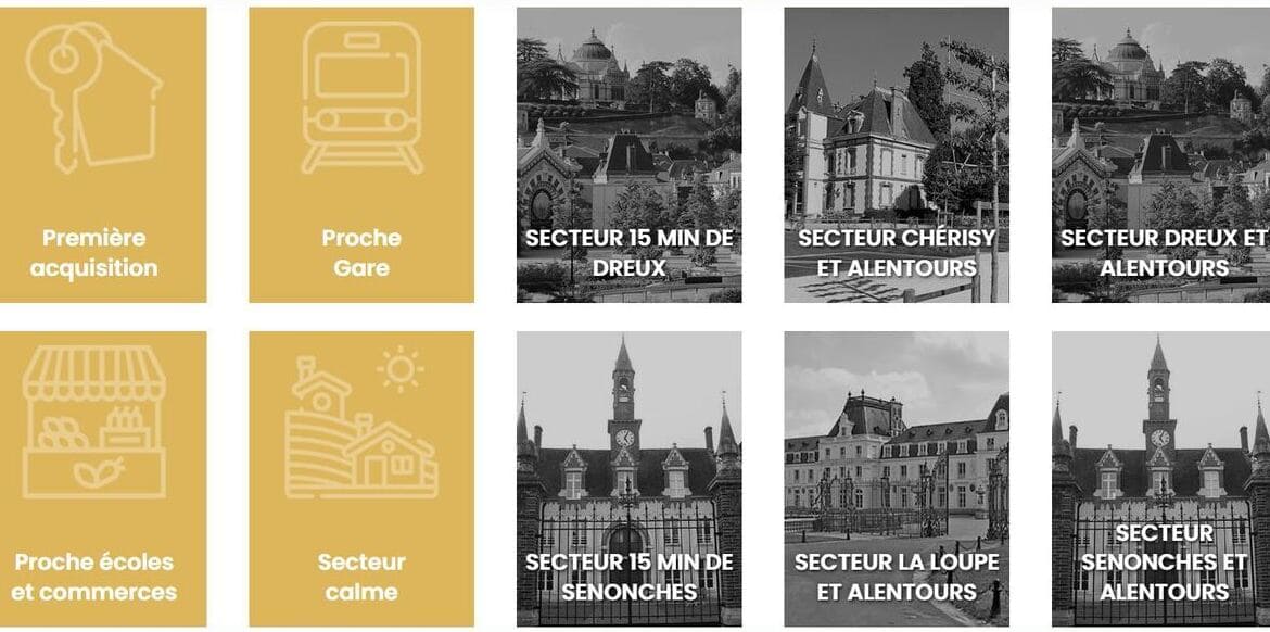 Développement d’un logiciel immobilier en ligne et sur mesure pour l’Agence du Lion à Dreux