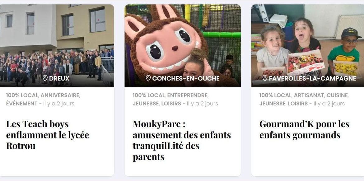 Création du site mtaville.fr à Dreux : un développement web 100% sur mesure