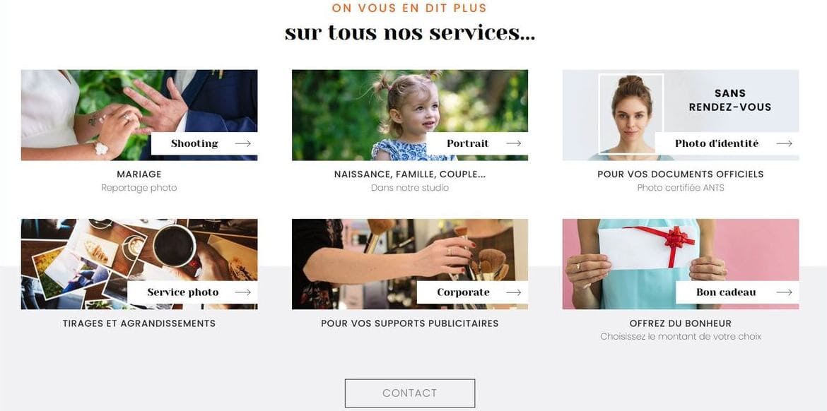 Création du site internet de Frédéric Moisan, photographe à Dreux